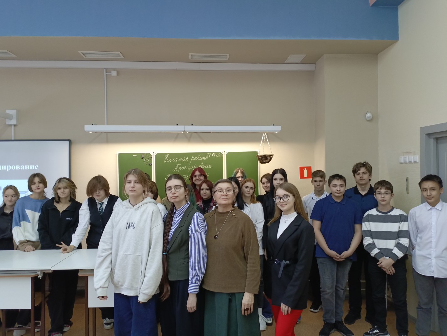 Студенты педагогического колледжа провели свои первые  уроки.