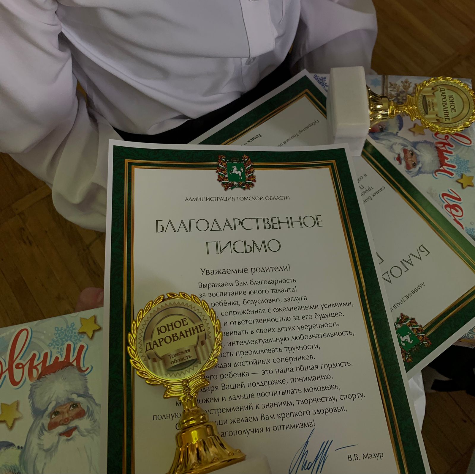 Фейерверк талантов Томской области прошёл  20 декабря в БКЗ.
